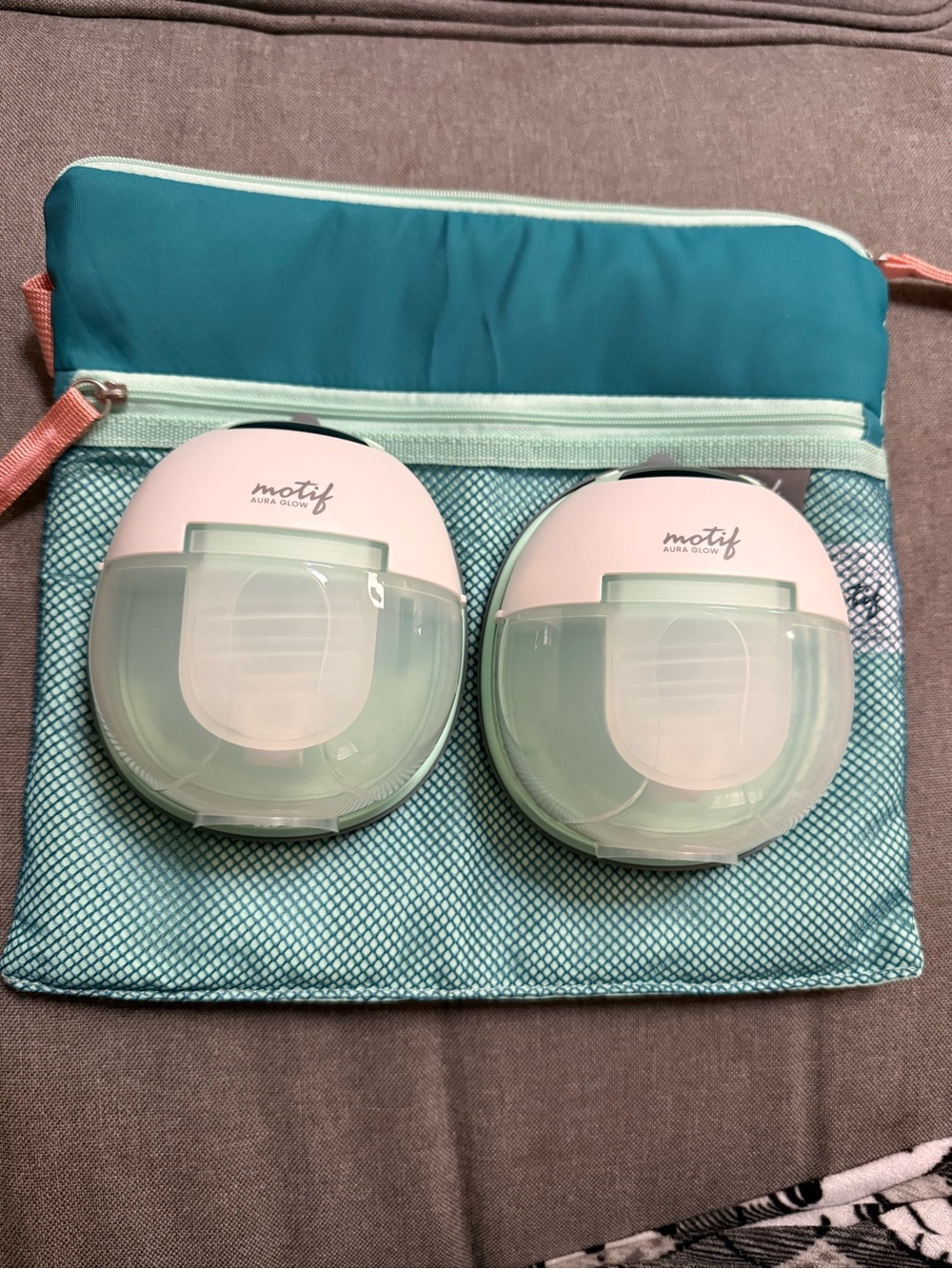 Motif Mint Travel Storage Case Set - Portable Home Organization